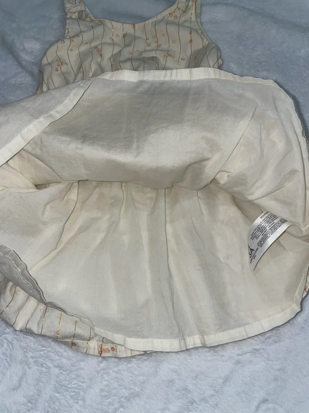 Carter's Cream Sundress